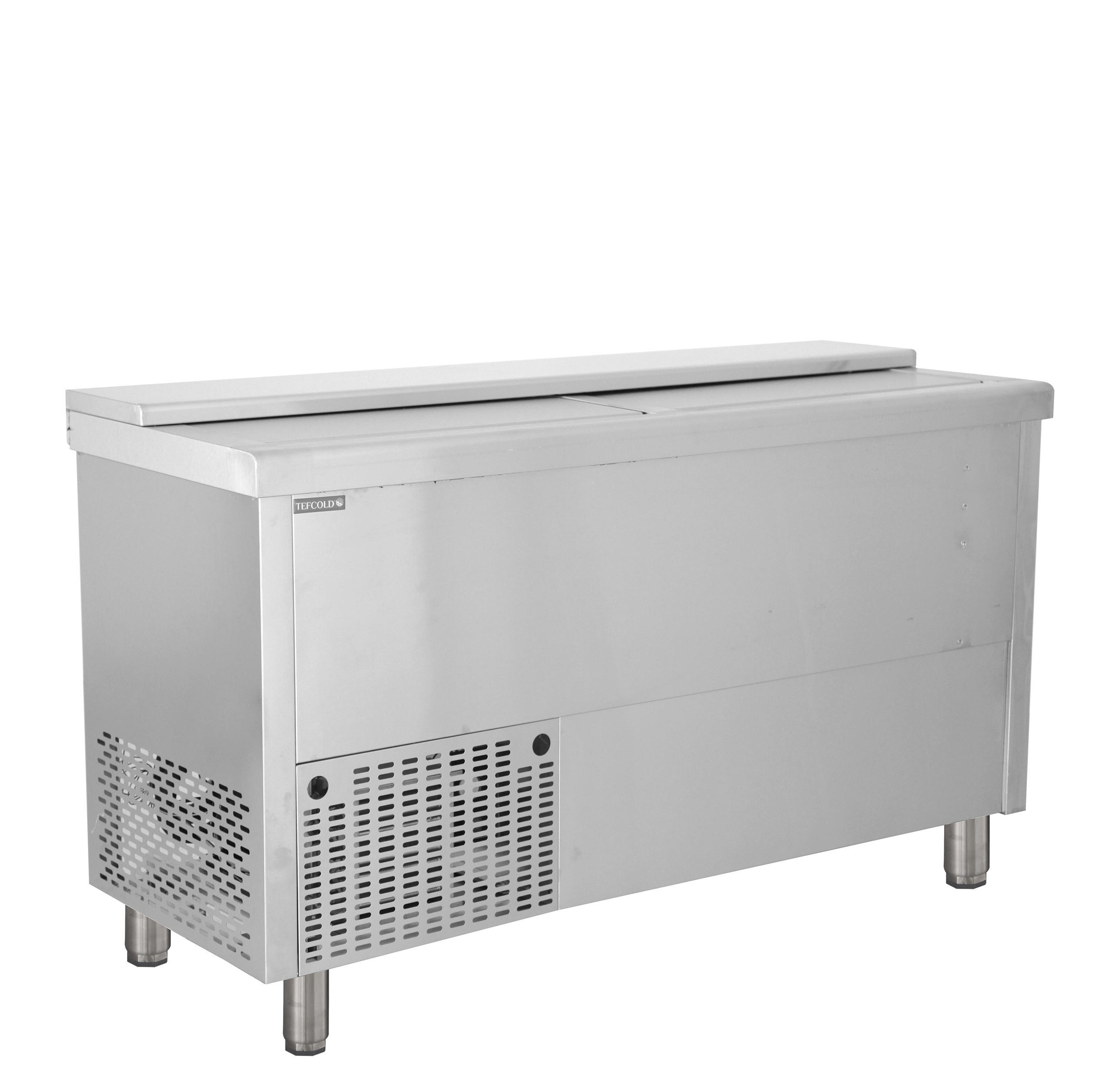 Refrigerador de Garrafas Horizontal Inox 150cm