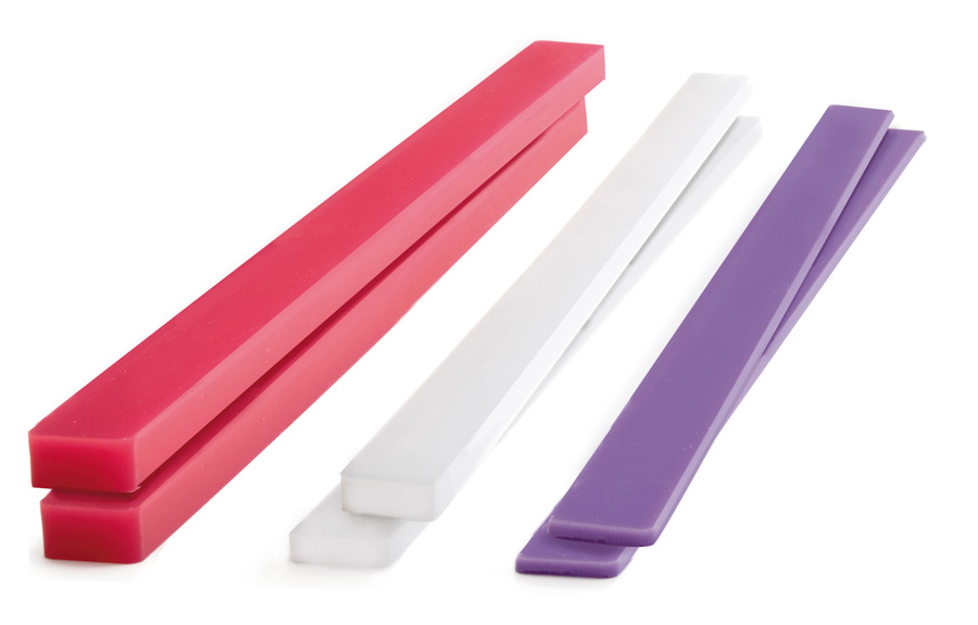 Réguas Niveladoras para Fondant e Massas - Conjunto de 6 Peças