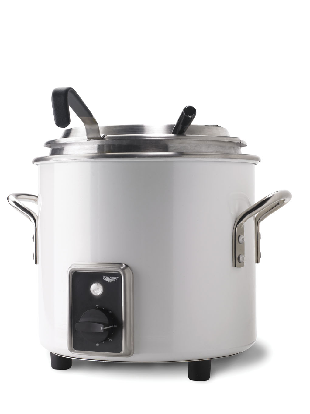 Retermalizador de Sopa Elétrico 10.4L Panela Retro Branco