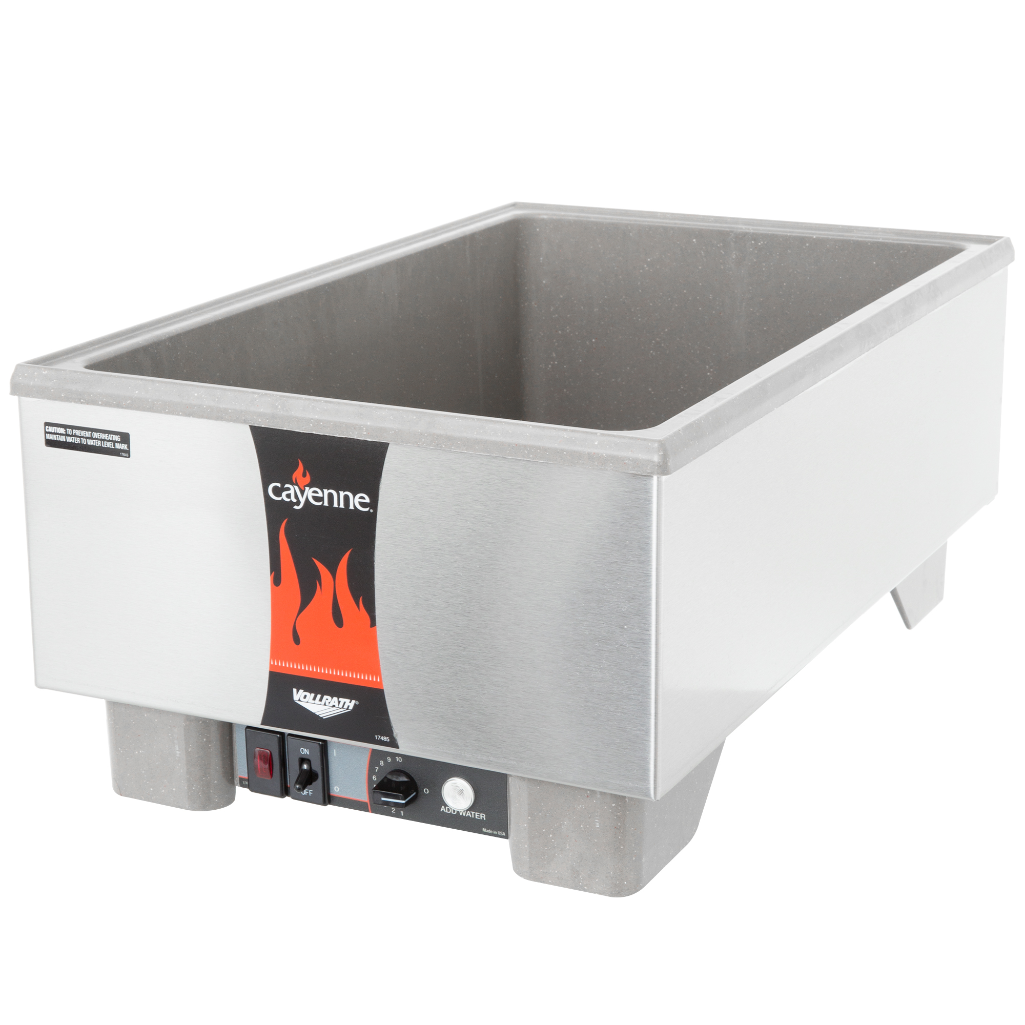 Retermalizador Elétrico 1/1 GN 1000W para Buffet e Catering