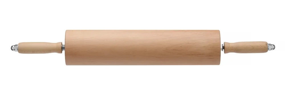 Rolo da Massa em Madeira Faia Profissional ⌀75x640mm