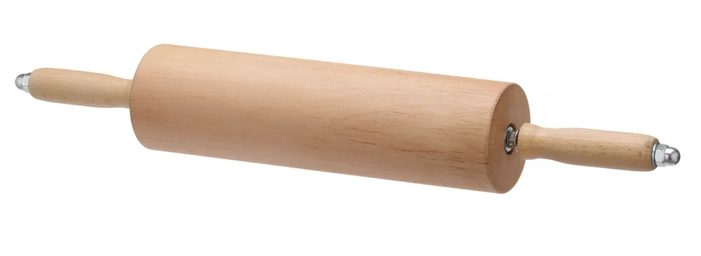 Rolo da Massa em Madeira Faia Profissional ⌀75x640mm