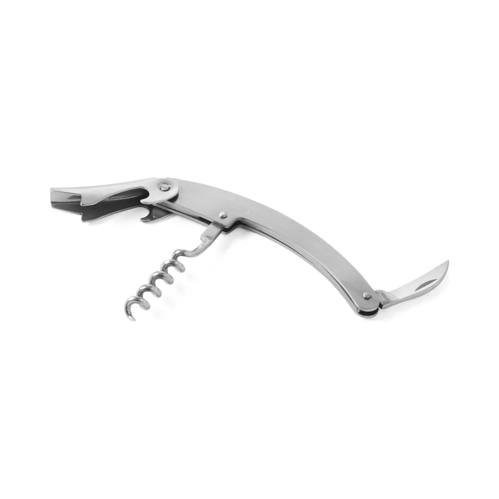 Saca-rolhas de Bolso Profissional 110mm com 3 Funções