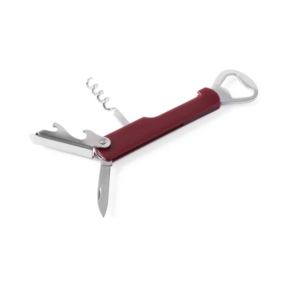 Saca-rolhas de Bolso Multifunções 142mm para Serviço de Bar