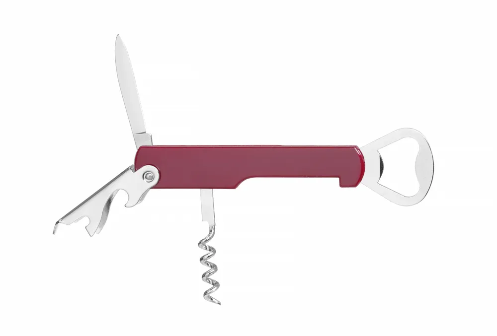 Saca-rolhas de Bolso Multifunções 142mm para Serviço de Bar