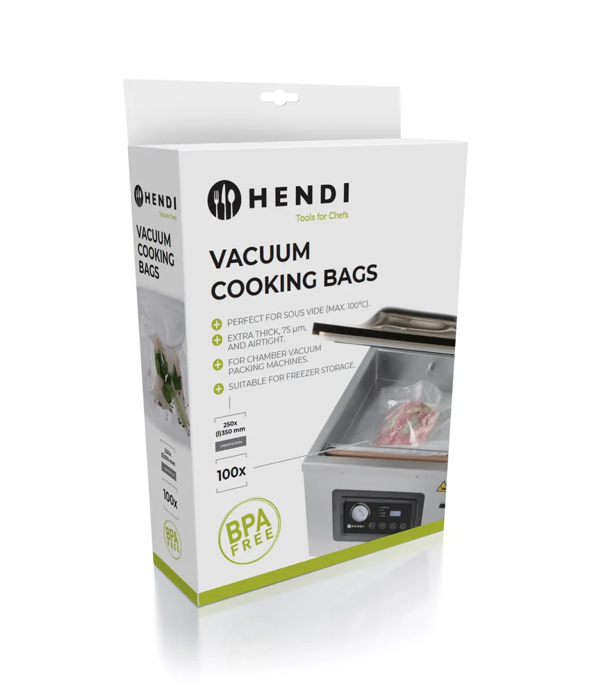 Sacos para Embalar a Vácuo Sous-Vide 350x250mm (100 un.)