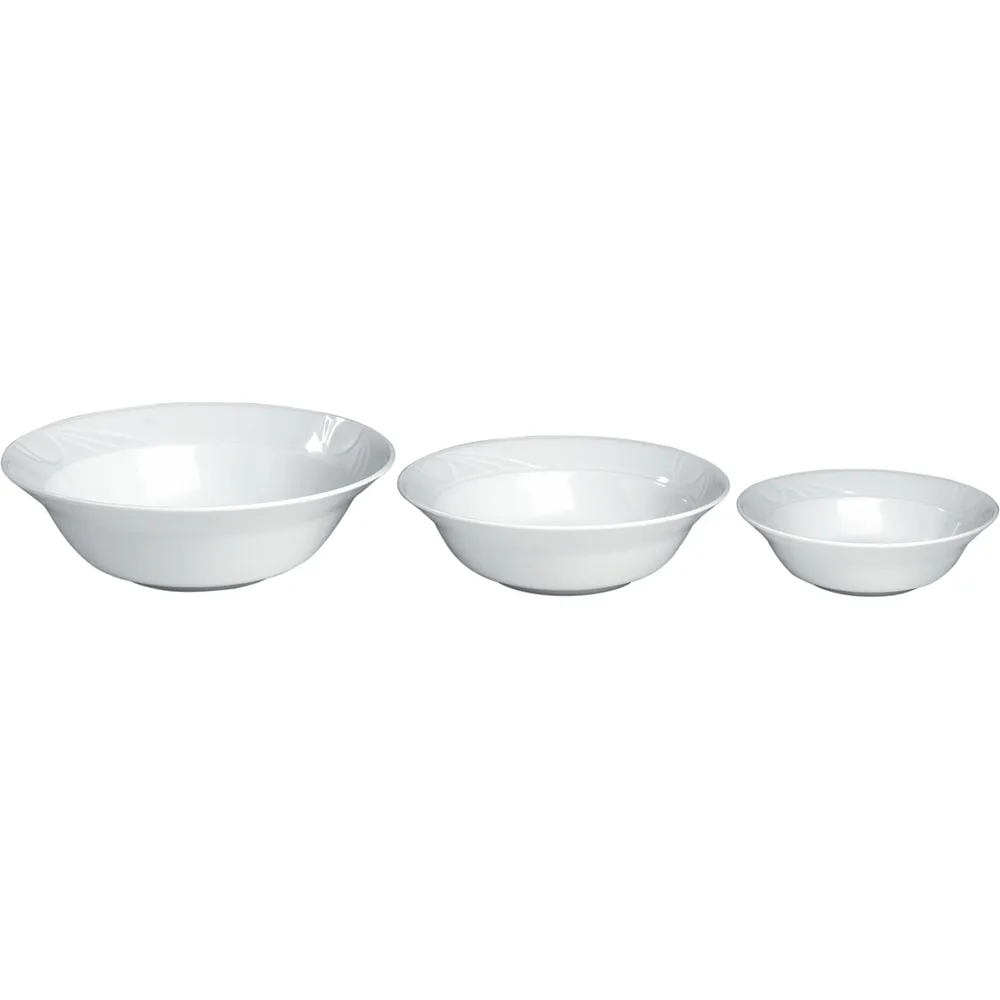Saladeira de Porcelana ø250mm para Serviço de Mesa Profissional