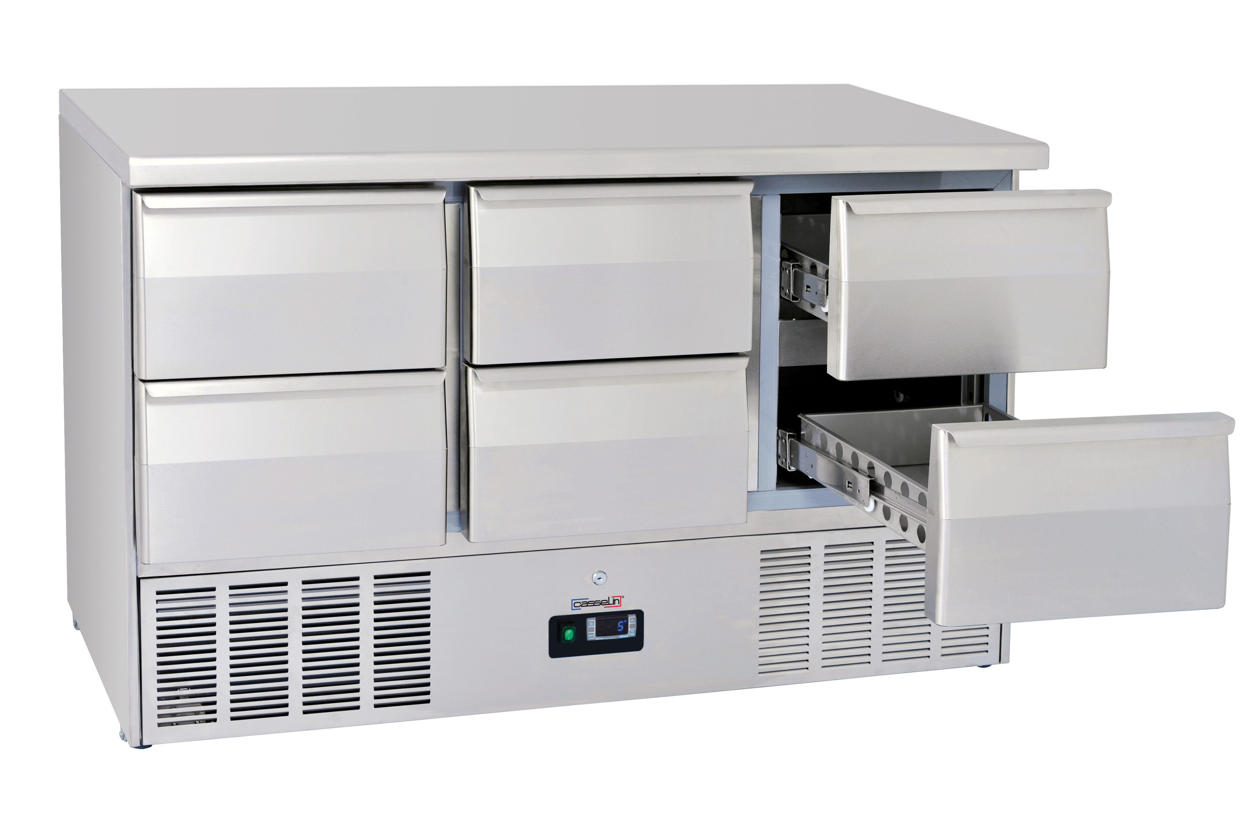 Saladete Refrigerada 6 Gavetas GN 1/1 Inox Linha 700