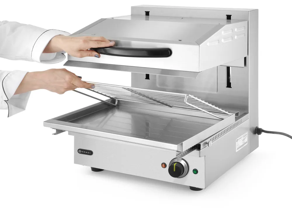 Salamandra Elétrica 2800W — Grelhador e Manutenção Quente