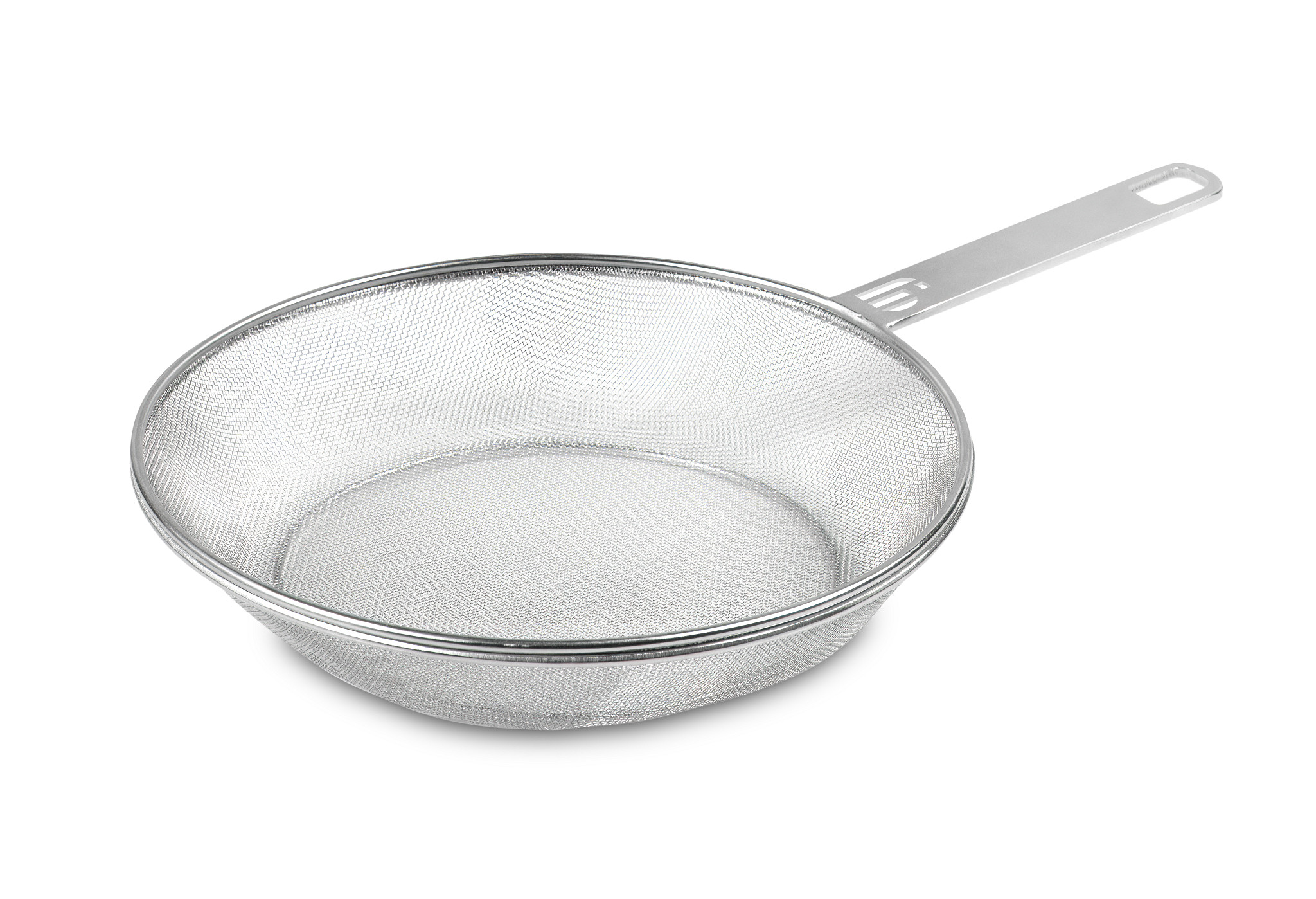 Grelhador de Malha Fina Inox Ø25 cm para Brasa e Forno