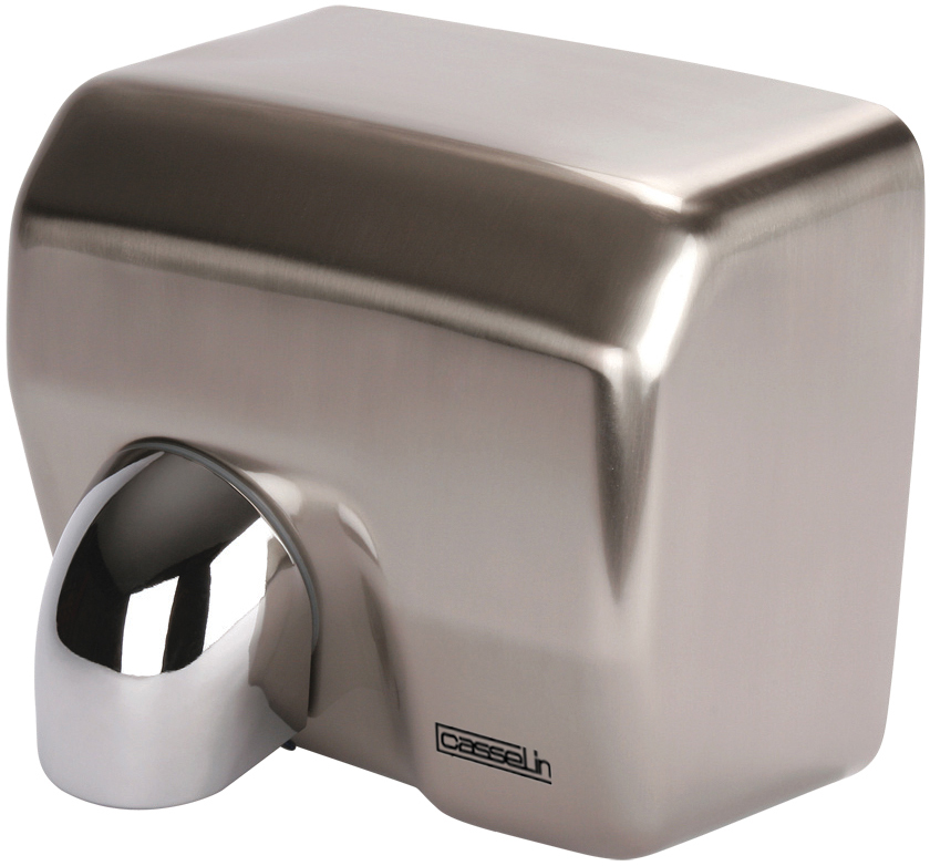 Secador de Mãos Inox 2500W com Sensor Infravermelhos
