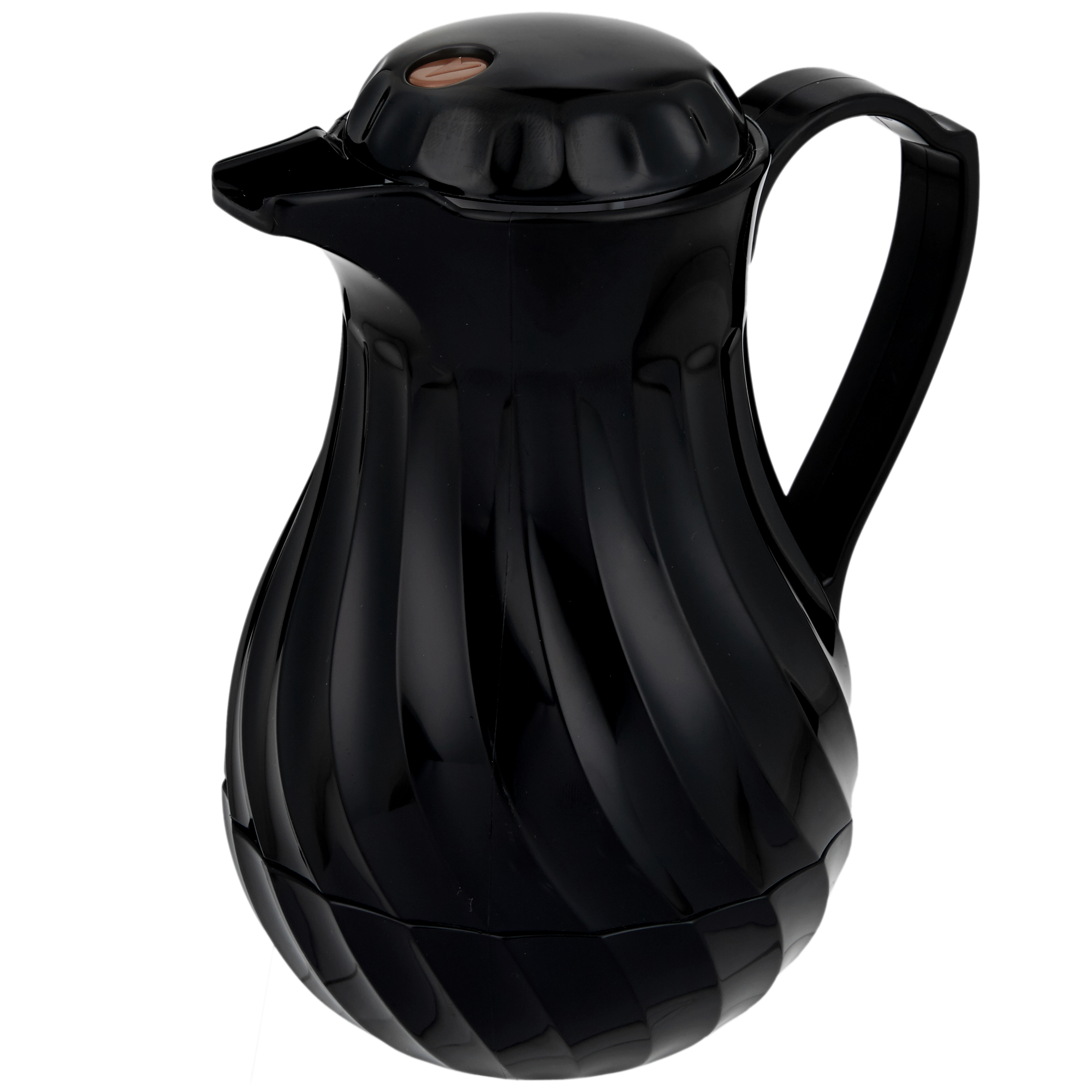Servidor Térmico 0,60 L Preto – Isolamento Quente e Frio