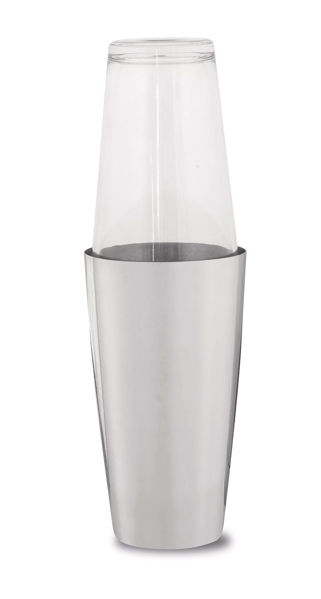 Set Shaker Boston Profissional Prateado 800/450 ml