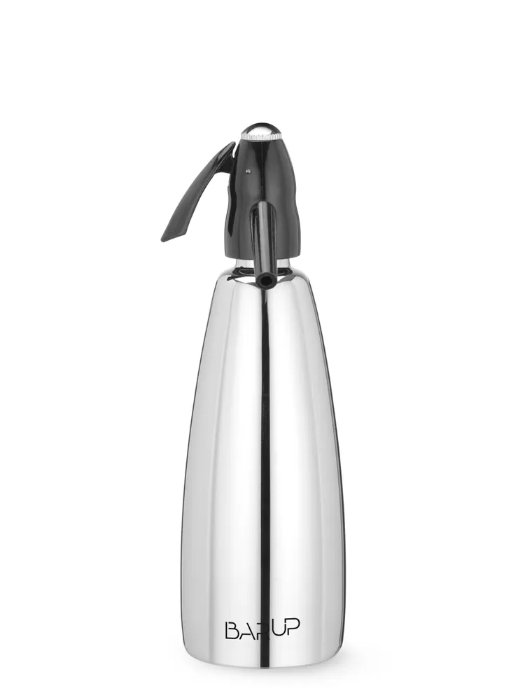 Sifão de Soda Profissional 1L Aço Inoxidável