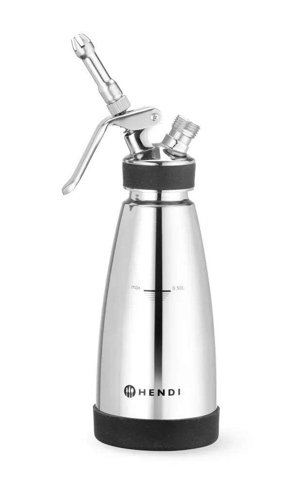 Sifão Térmico 0,5L para Molhos Quentes e Frios ⌀95x(H)275mm
