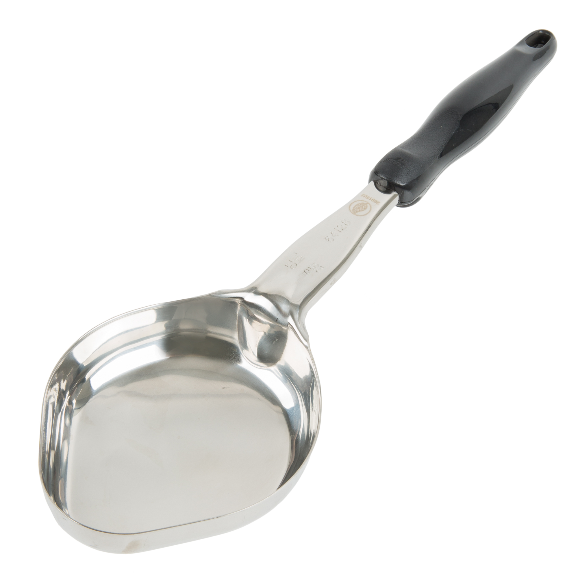 Concha de Porcionamento Aço Inox 236ml Cabo Nylon Preto