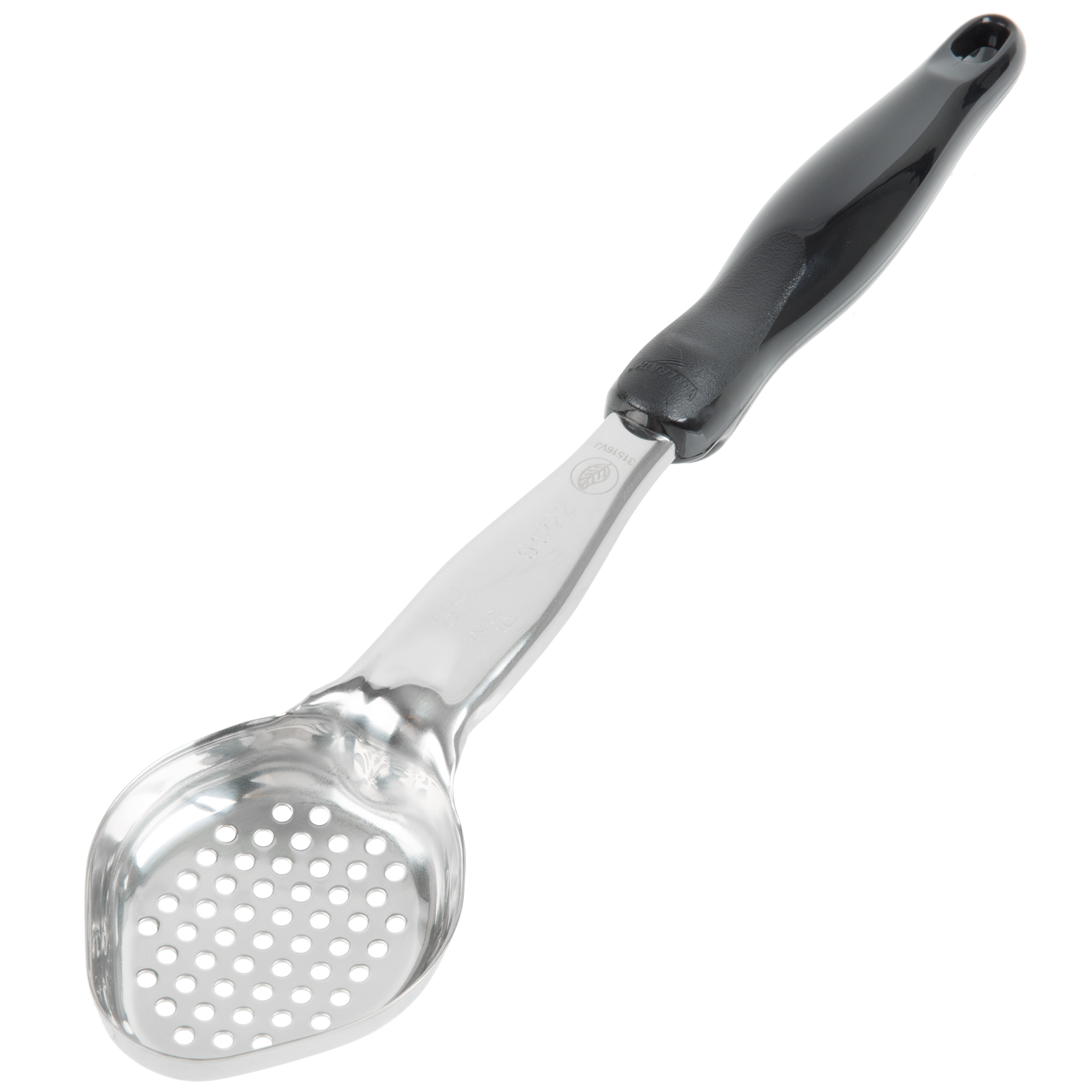 Concha Perfurada Oval Aço Inox Nylon 59 ml
