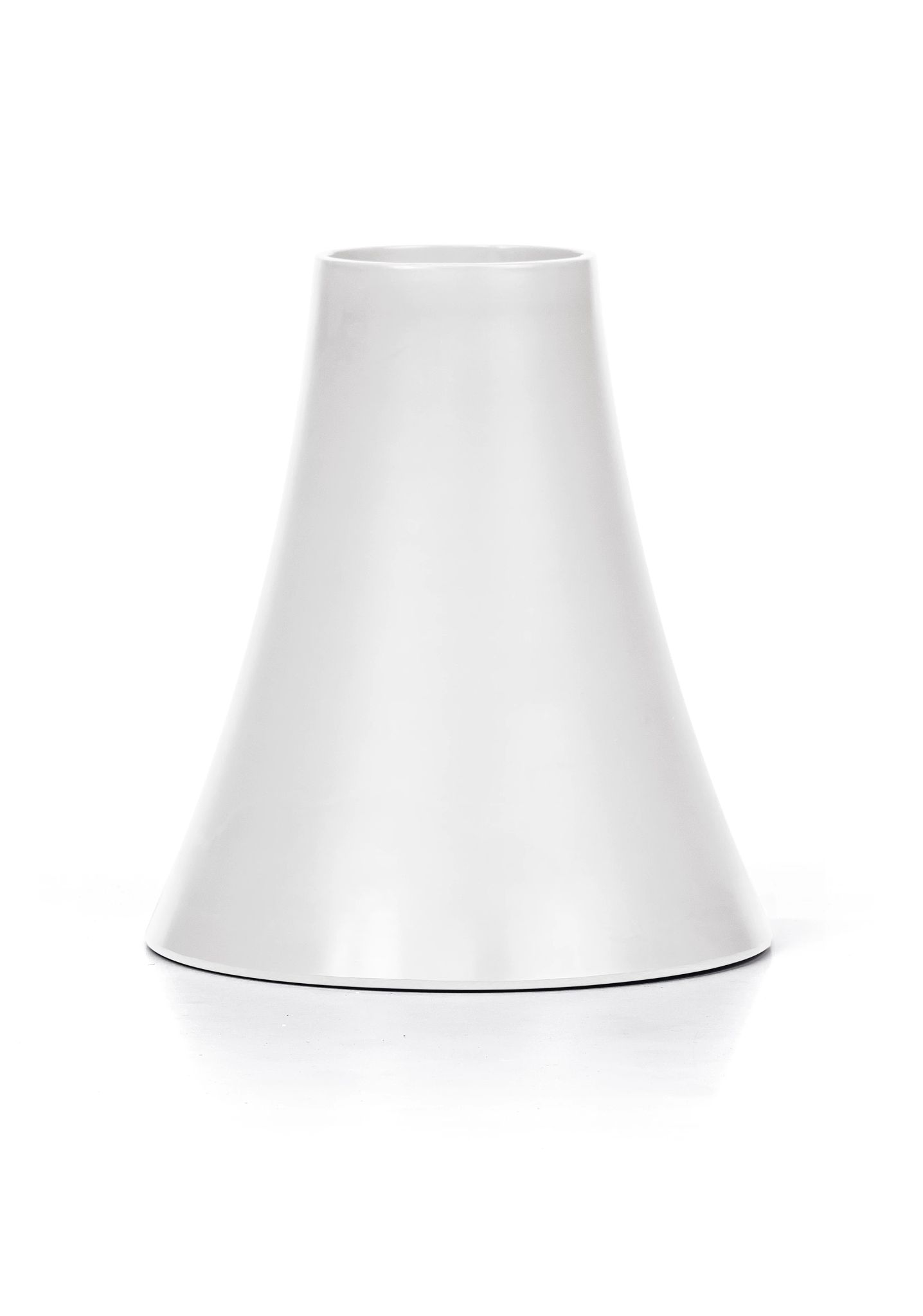 Suporte Melamina Branco Cónico 180mm Altura para Buffet