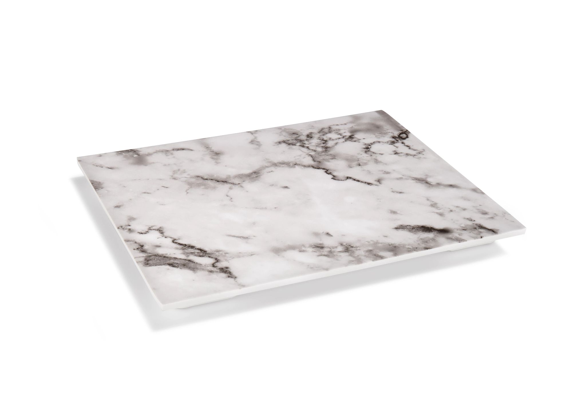 Suporte de Apresentação GN 1/1 Melamina Efeito Mármore Branco