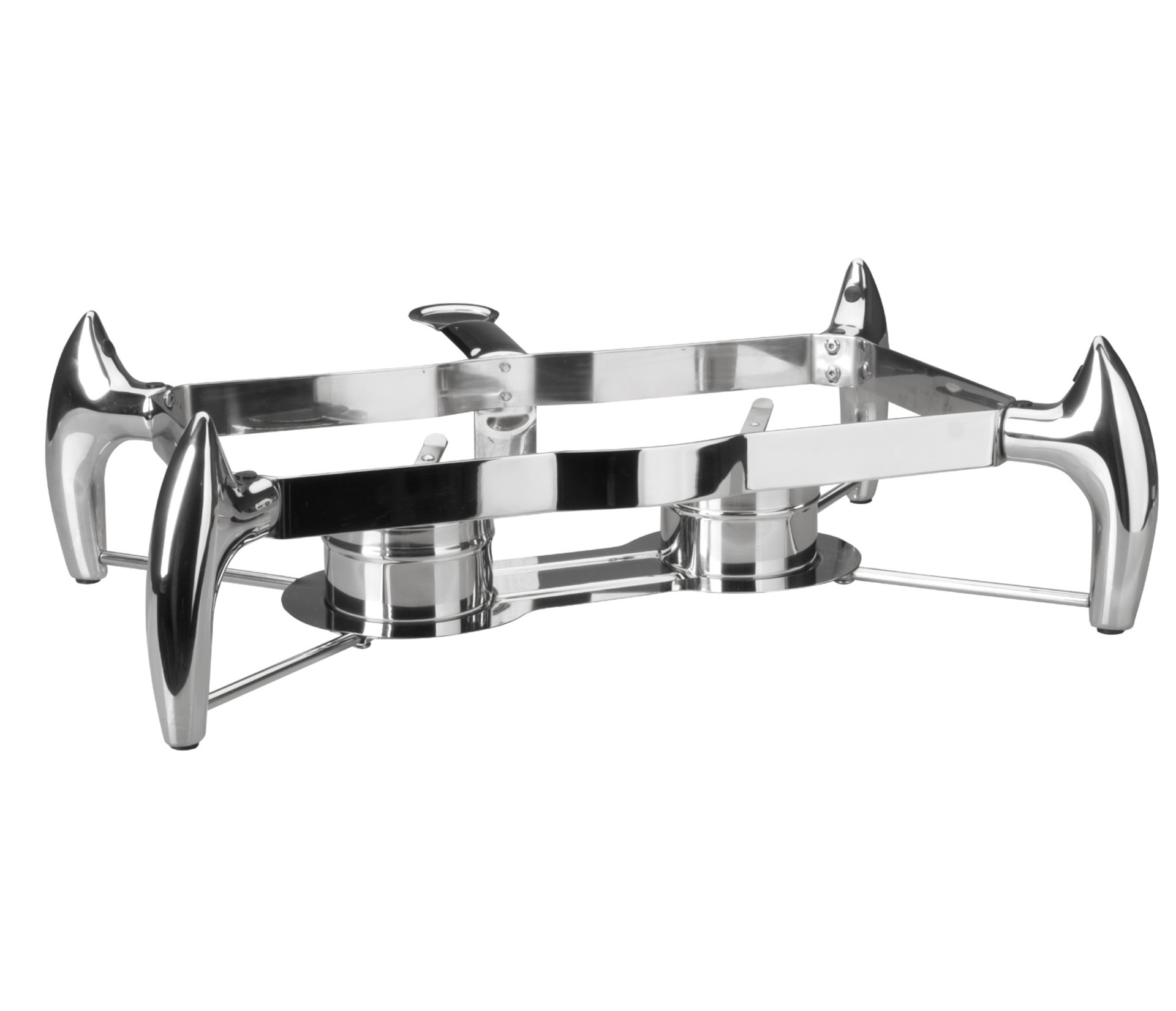 Suporte Chafing Dish GN 1/1 Inox para Buffet - 55x41 cm