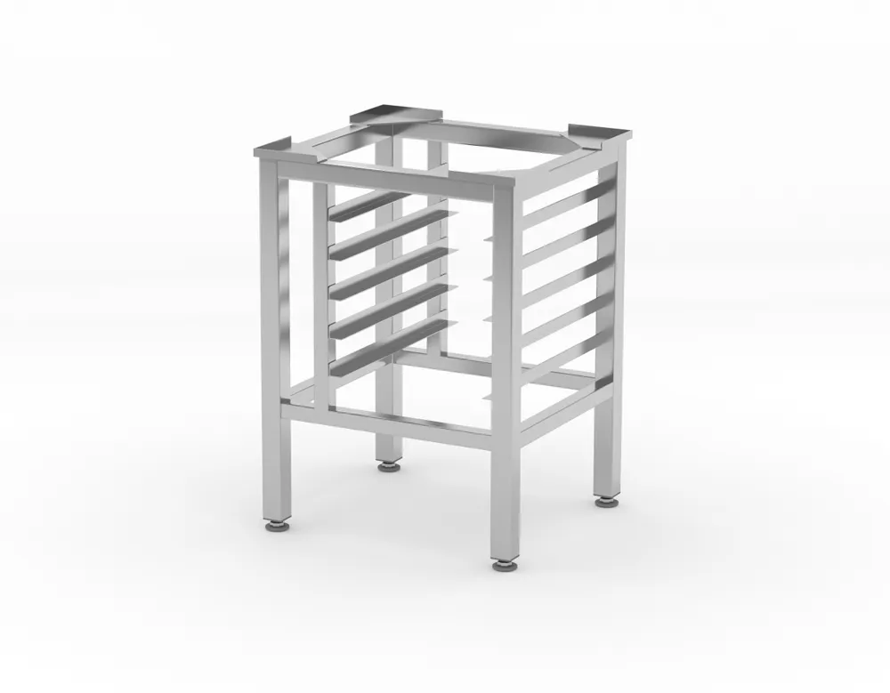 Suporte para Forno Profissional GN 1/1 - 6 Guias - 690x480x700mm