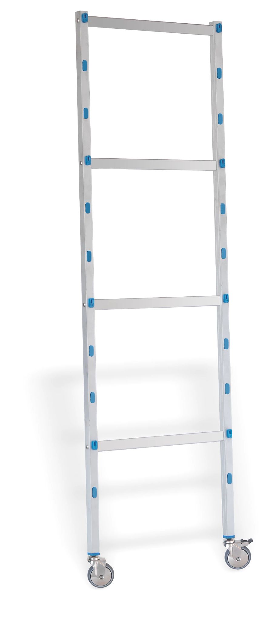 Suporte Lateral Estante Modular 5 Níveis 1880x555mm Alumínio/PP