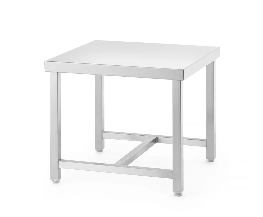 Suporte para Panelas Inox 55x55cm com Pernas Ajustáveis