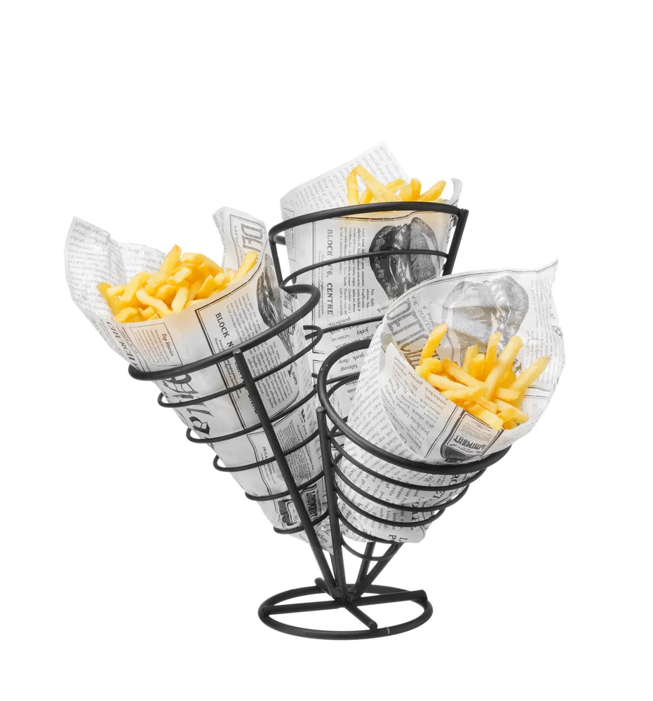 Suporte para Sacos de Batatas Fritas, 270x270x280mm