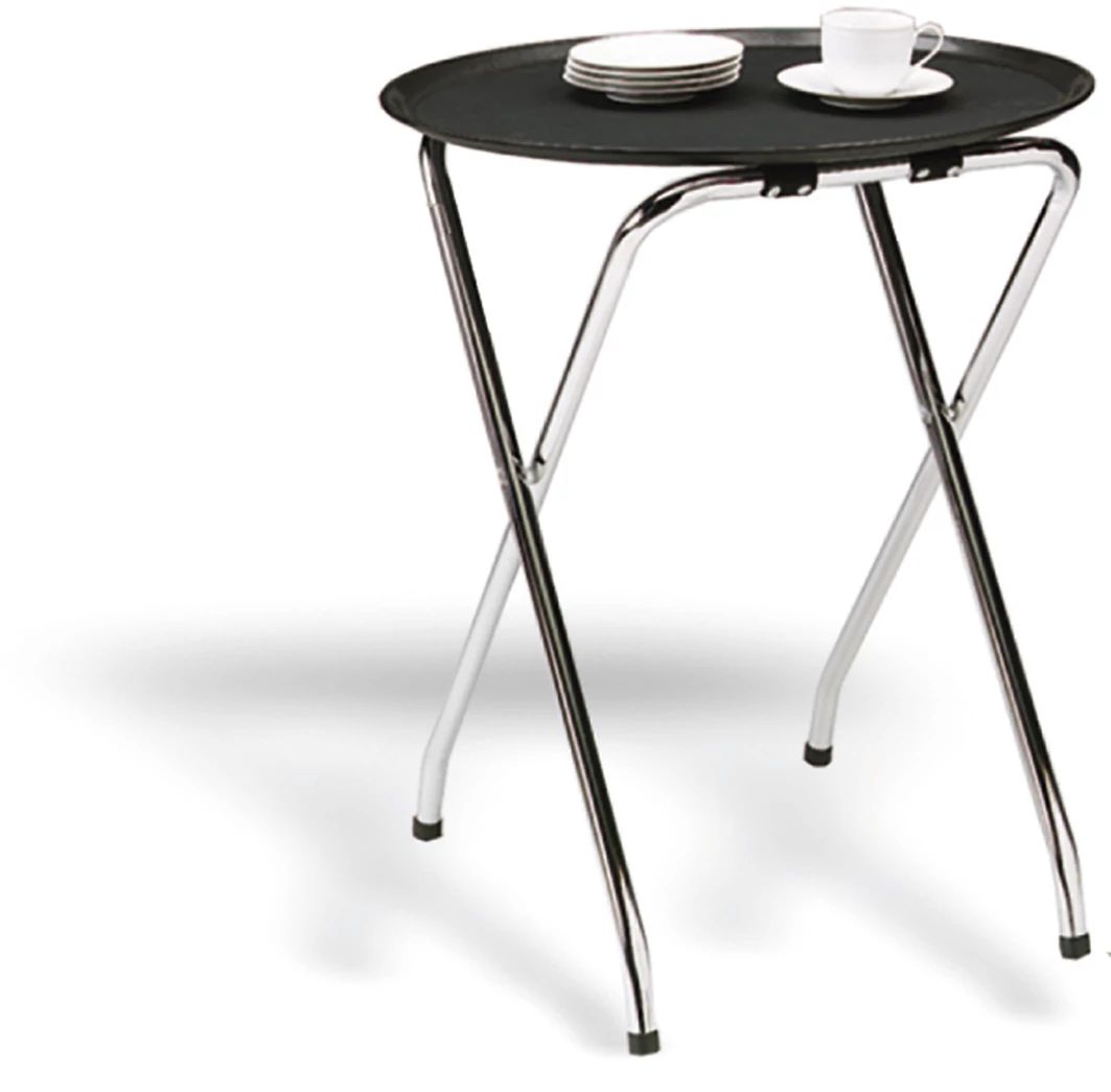 Suporte para Tabuleiros Dobrável em Aço Inoxidável 48x95 cm