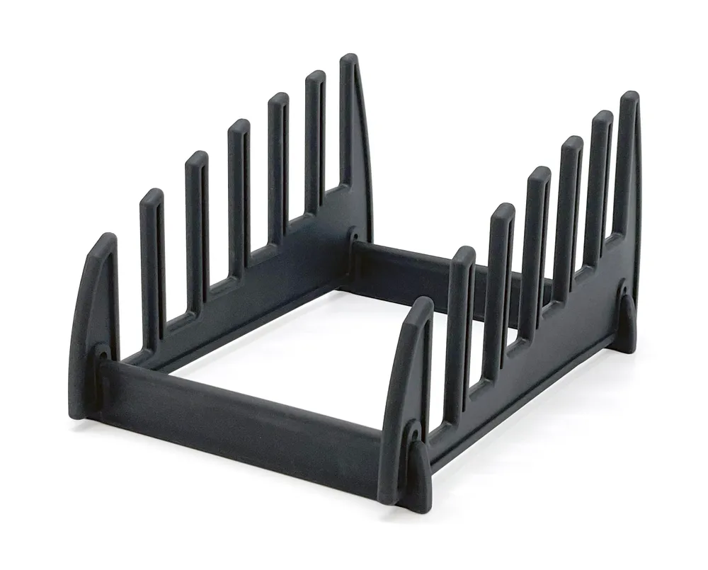 Suporte para Tábuas de Corte Preto, 320x230x160mm, 6 Tábuas