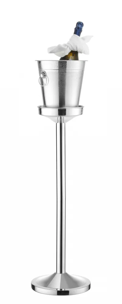 Suporte para Refrigerador de Vinho Aço Inoxidável ⌀185x750mm