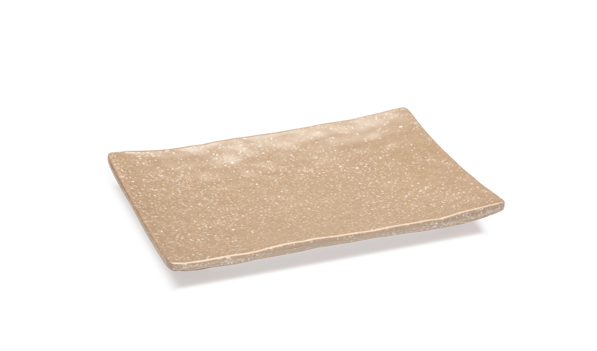 Tábua de Apresentação Curvada Melamina Marfim 24x14 cm