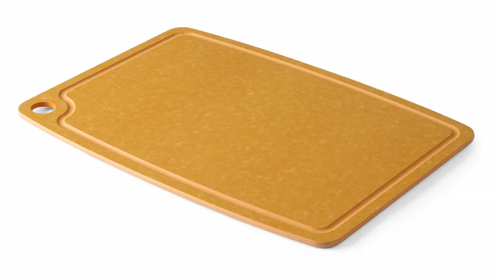 Tábua de Corte Fibra Madeira 300x235x6mm Castanho