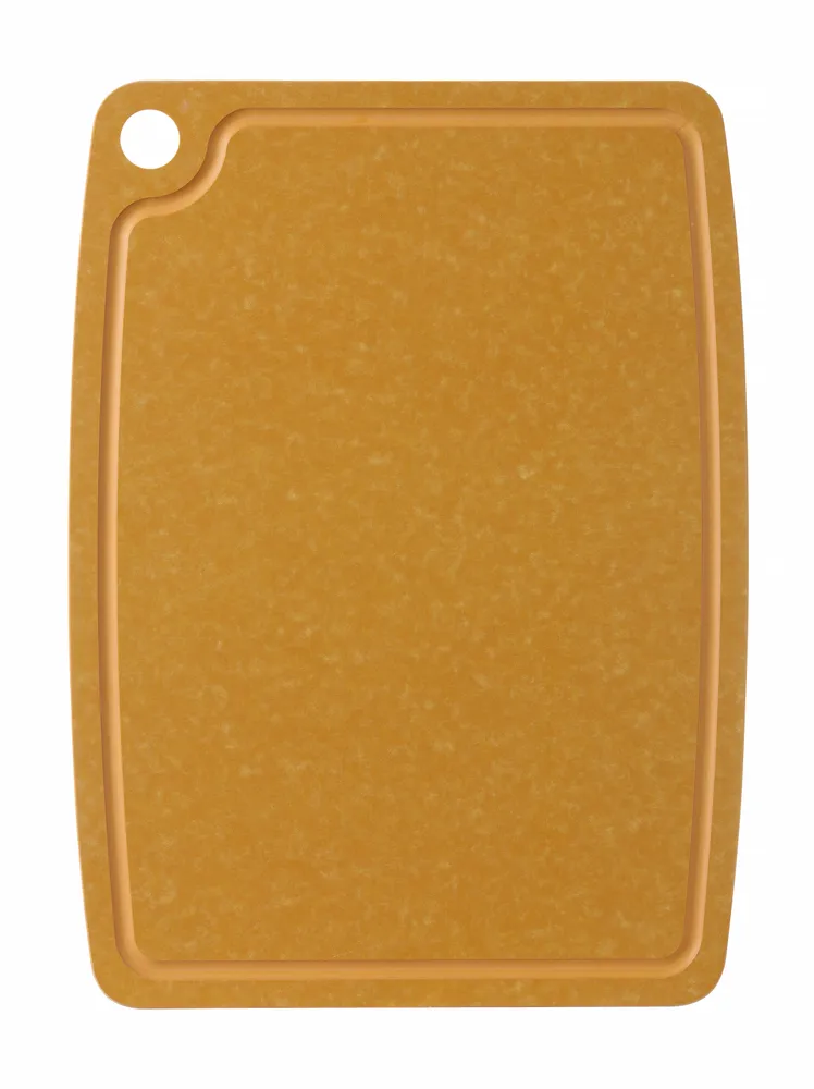 Tábua de Corte Fibra Madeira 300x235x6mm Castanho