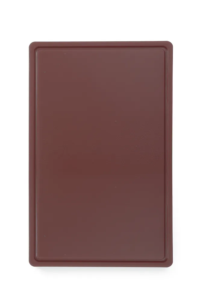 Tábua de Corte HACCP GN 1/1 Preta, PEAD, 530x325mm, Dupla Face