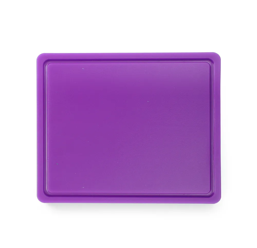 Tábua de Corte HACCP GN 1/2 Roxo 325x265mm para Cozinha Profissional