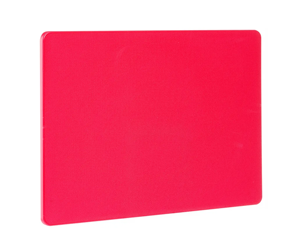 Tábua de Corte HACCP GN 1/2 Vermelha 325x265mm para Carne Crua