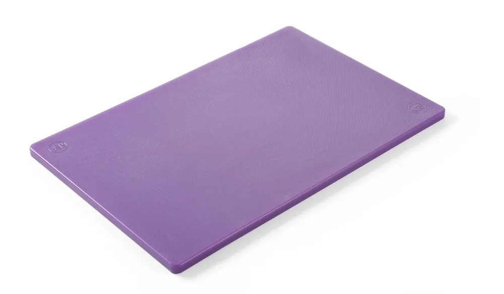 Tábua de Corte HACCP 450x300mm Roxo em Polietileno