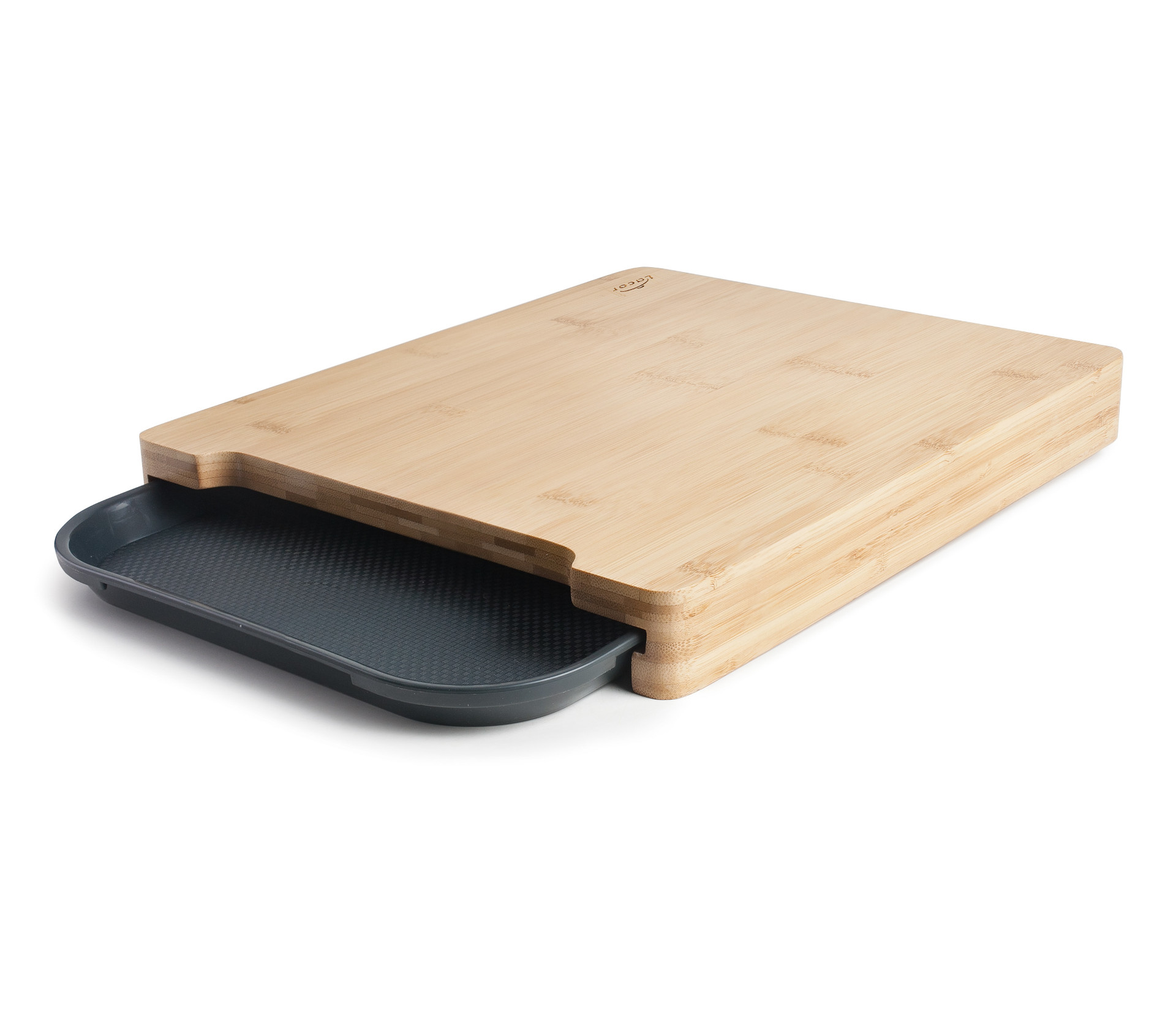 Tábua de Corte Profissional com Recipiente Integrado 35x29 cm
