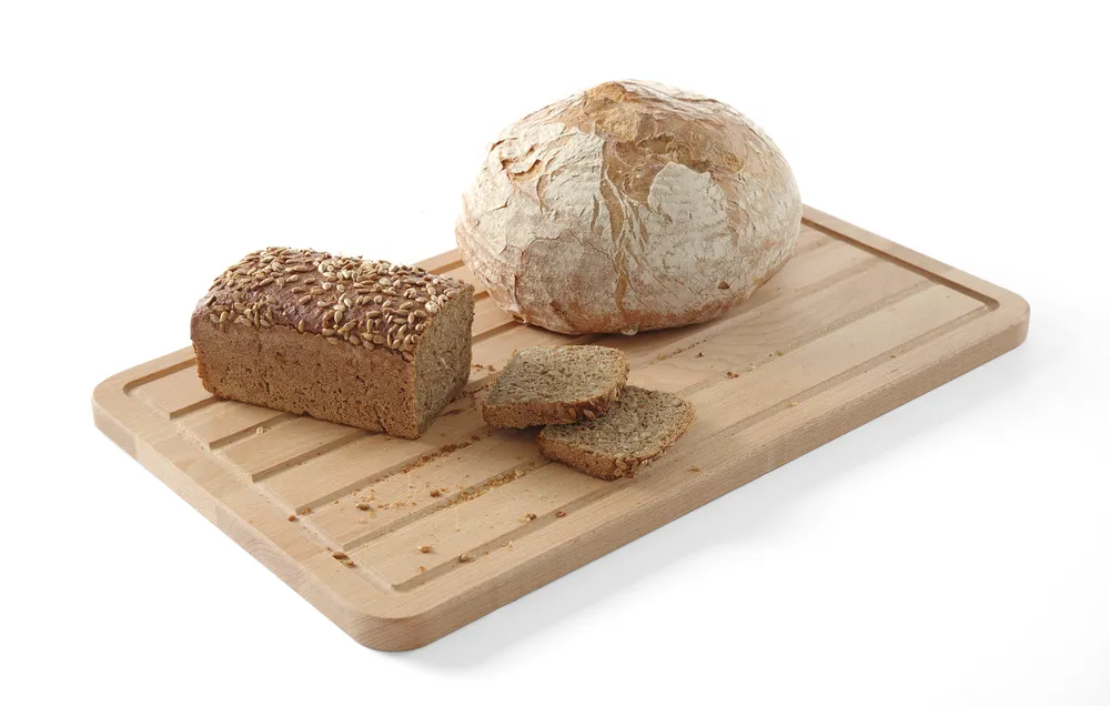Tábua de Corte para Pão em Faia Sólida 530x325mm