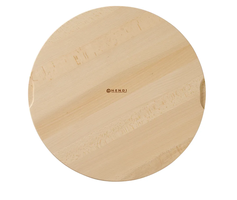 Tábua para Pizza Redonda, Ø300mm, Madeira Faia com Ranhuras