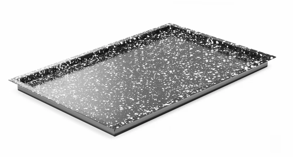 Tabuleiro Conveção 600x400mm Aço Esmaltado Antiaderente