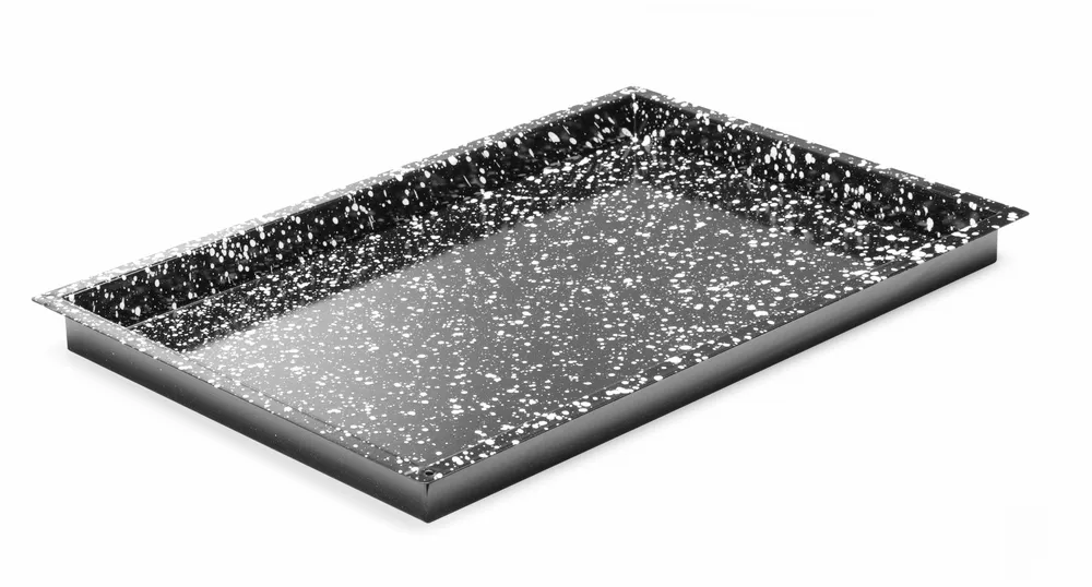 Tabuleiro Conveção 600x400mm Aço Esmaltado Antiaderente