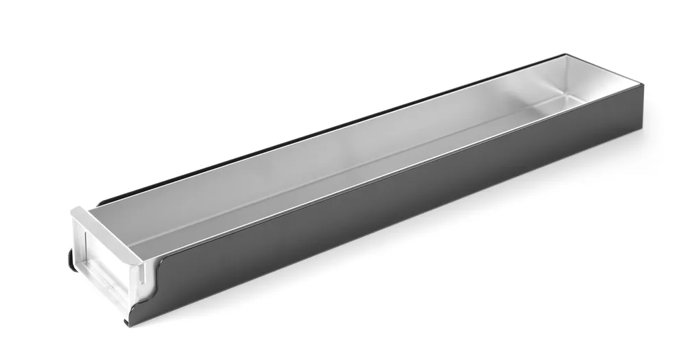 Tabuleiro para Assar Profissional Alumínio 580x100mm, Painel Removível