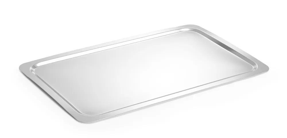 Tabuleiro de Banquete GN 1/1 Aço Inoxidável 530x325x10mm