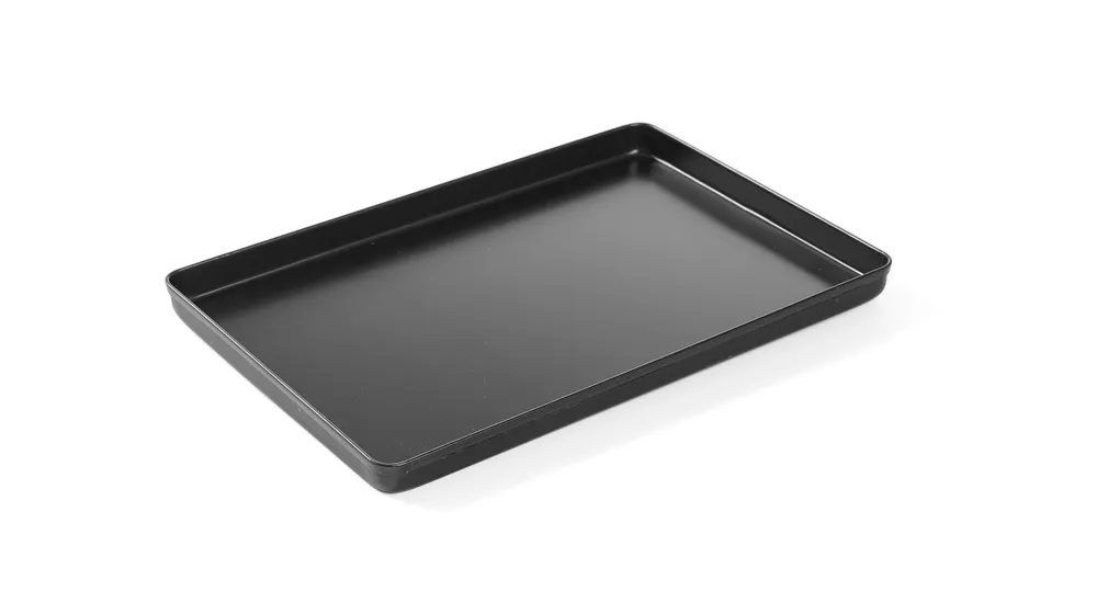 Tabuleiro Confeitaria Alumínio Preto 600x400x20mm
