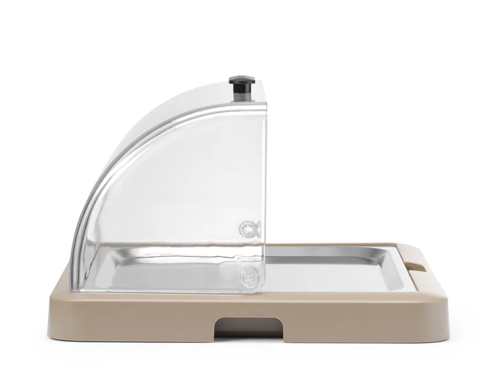 Tabuleiro Expositor Refrigerado com Tampa Basculante 440x320x205mm