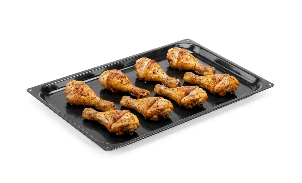Tabuleiro GN 1/1 Esmaltado 530x325mm para Forno Profissional