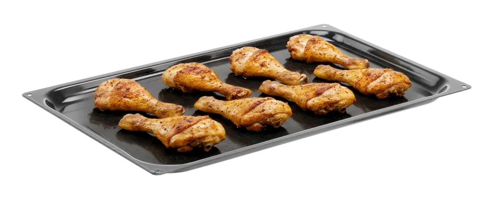 Tabuleiro GN 1/1 Esmaltado 530x325mm para Forno Profissional