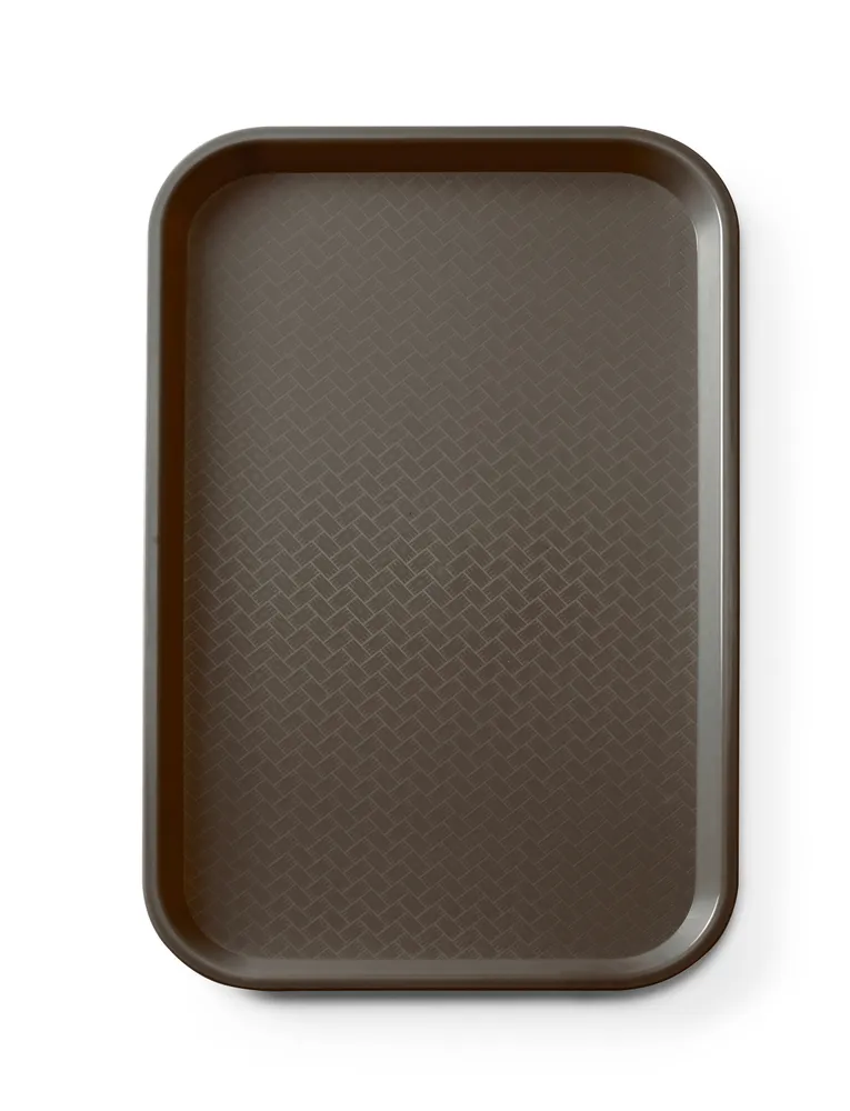 Tabuleiro de Serviço GN 1/1 em Polipropileno Castanho AmerBox para Fast Food